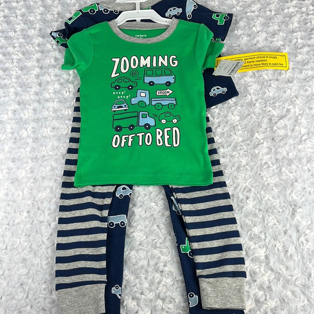 Carter’s 3t Boy’s 4 Piece Pajama Set
